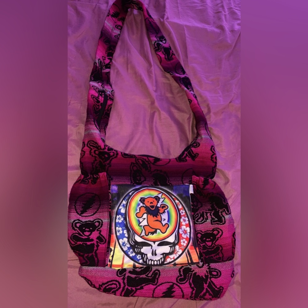 grateful dead shoulder bag
